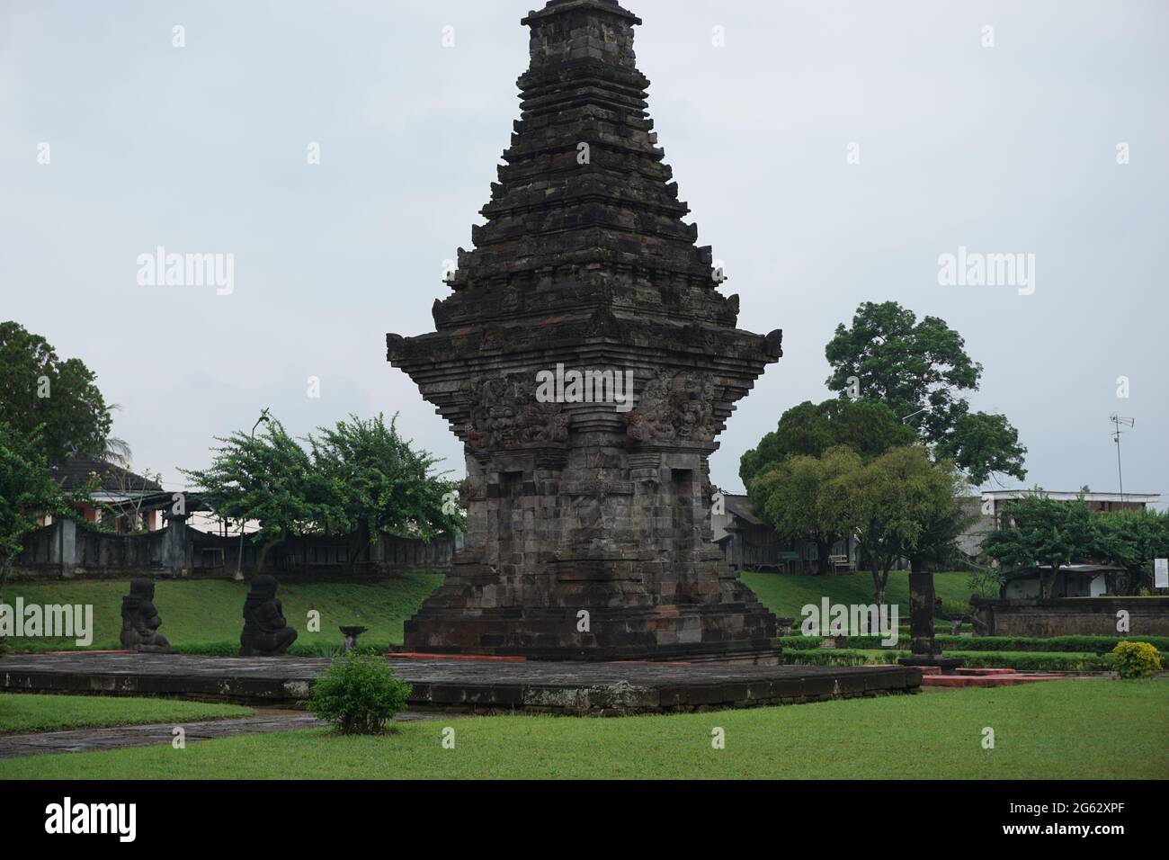 Penataran temple (panataran temple) in Blitar, East Java, Indonesia Stock Photo