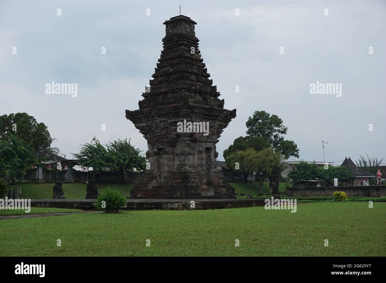 Penataran temple (panataran temple) in Blitar, East Java, Indonesia Stock Photo