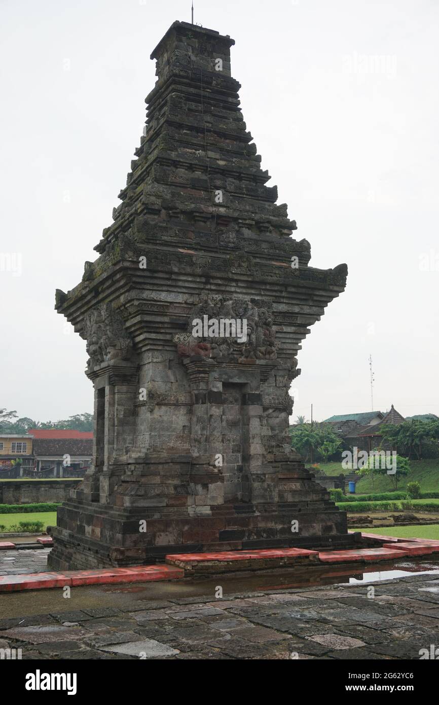 Penataran temple (panataran temple) in Blitar, East Java, Indonesia Stock Photo