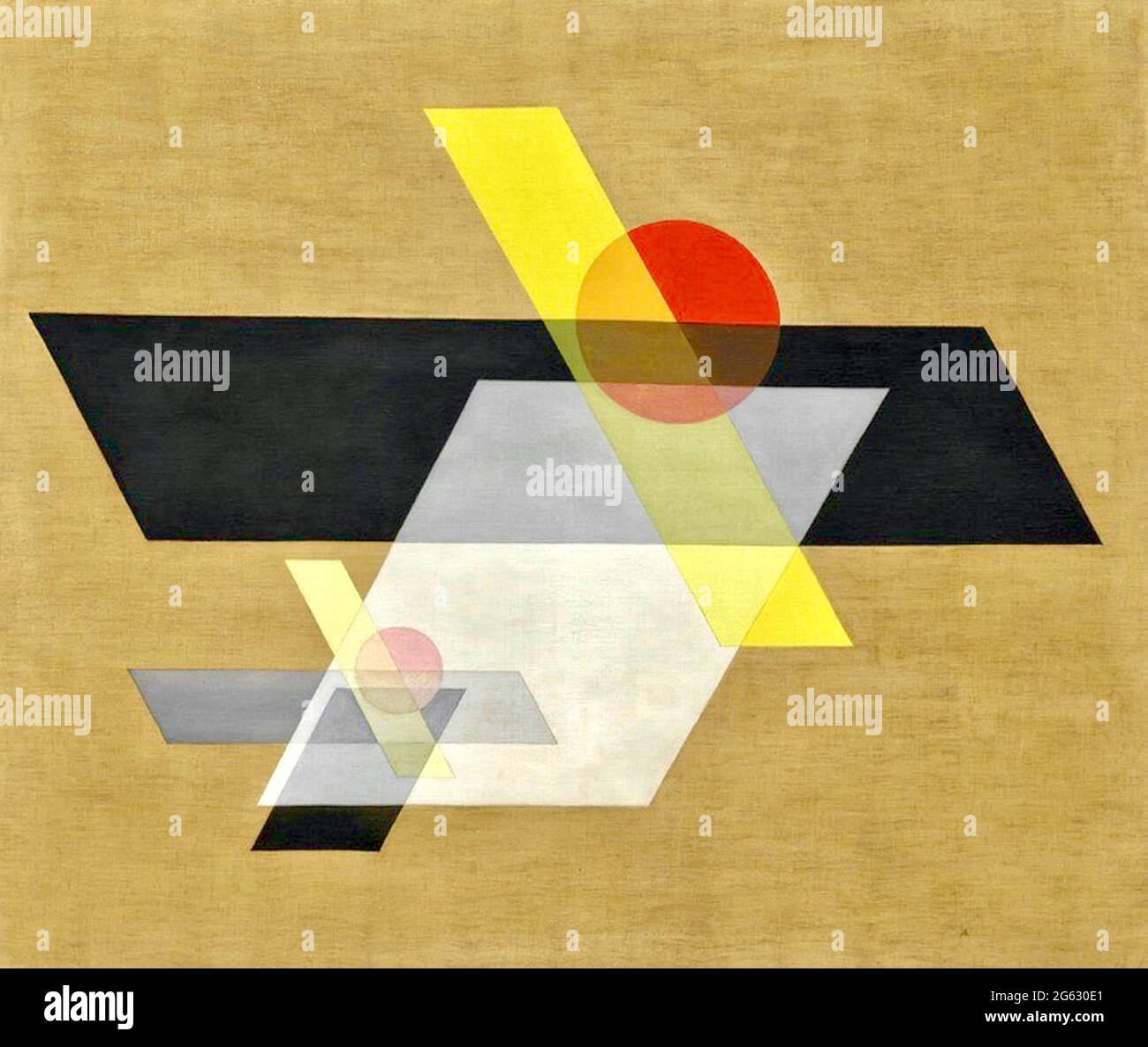 László MoholyNagy artwork Construction A 11 Stock Photo Alamy