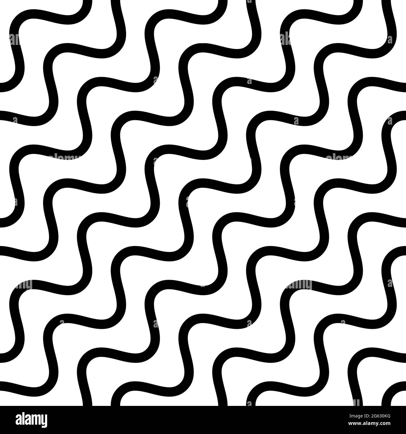 Wavy, waving, squiggle lines seamless pattern, background – Stock vector  illustration, Clip-art graphics Stock Vector Image & Art - Alamy