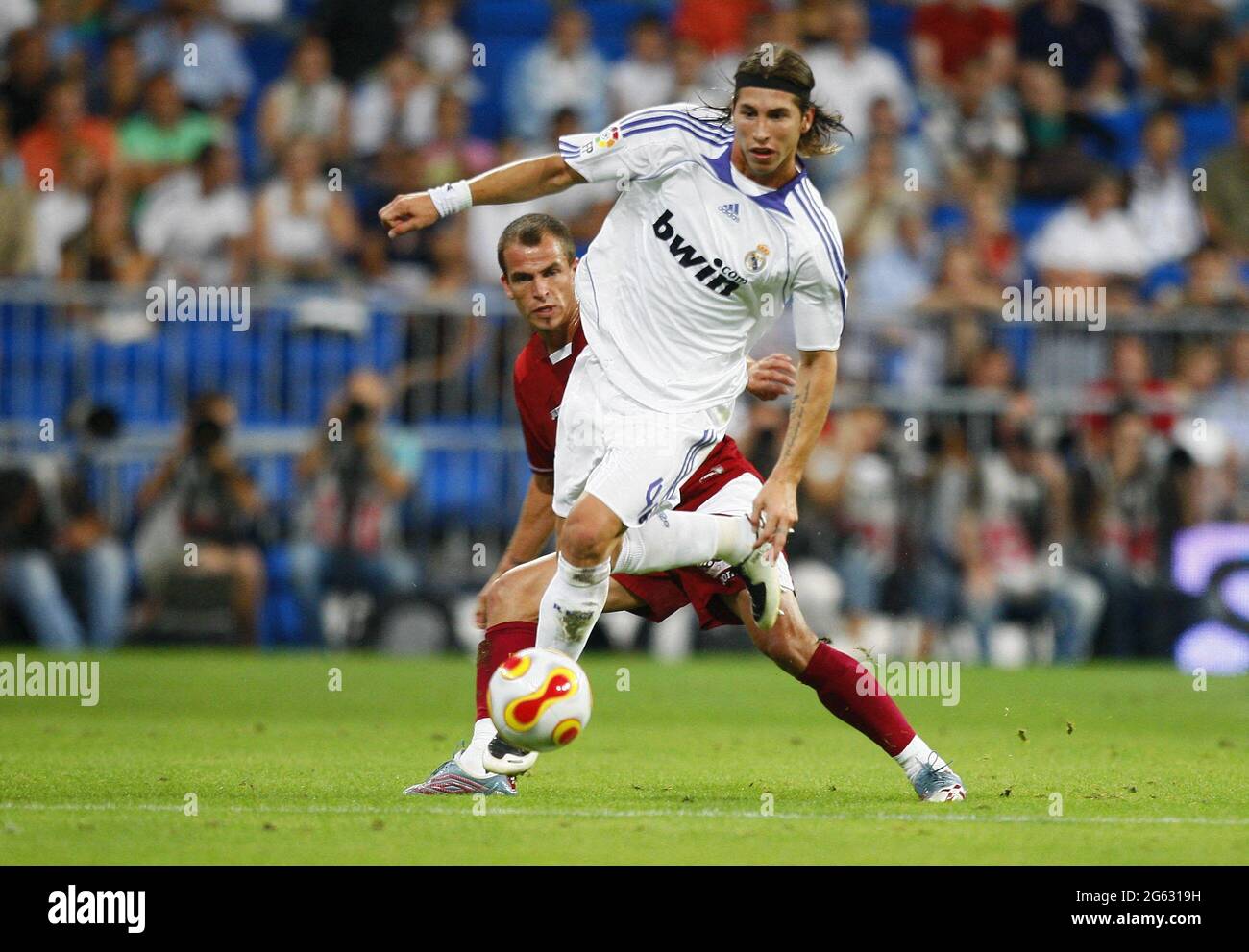 File photo dated August 19, 2007 of Real Madrid's Sergio ...