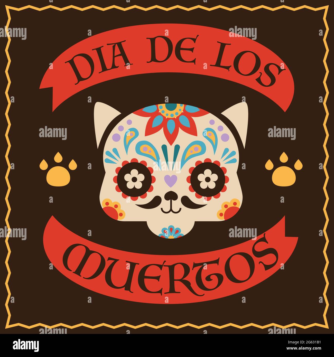 Day of the dead Stock Vector