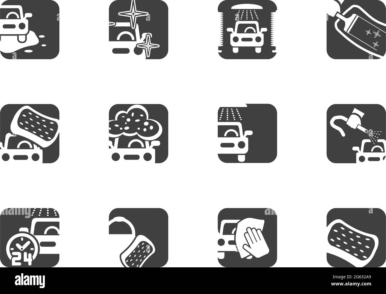 Car rinse Stock Vector Images - Alamy