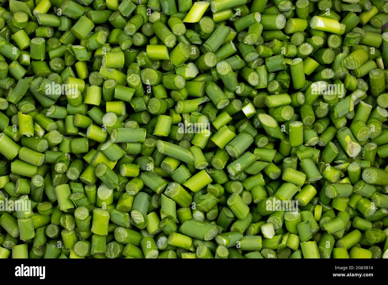 green texture of minced garlic Stock Photo Alamy