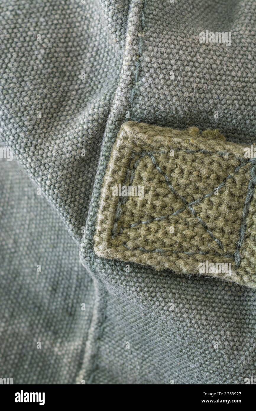 Rows of stitches in fabric hires stock photography and images Alamy