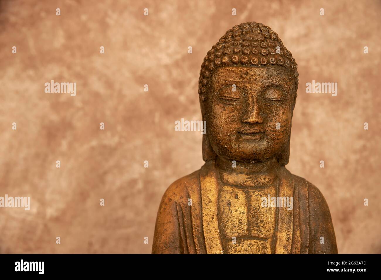 young buddha in a state of meditation Stock Photo