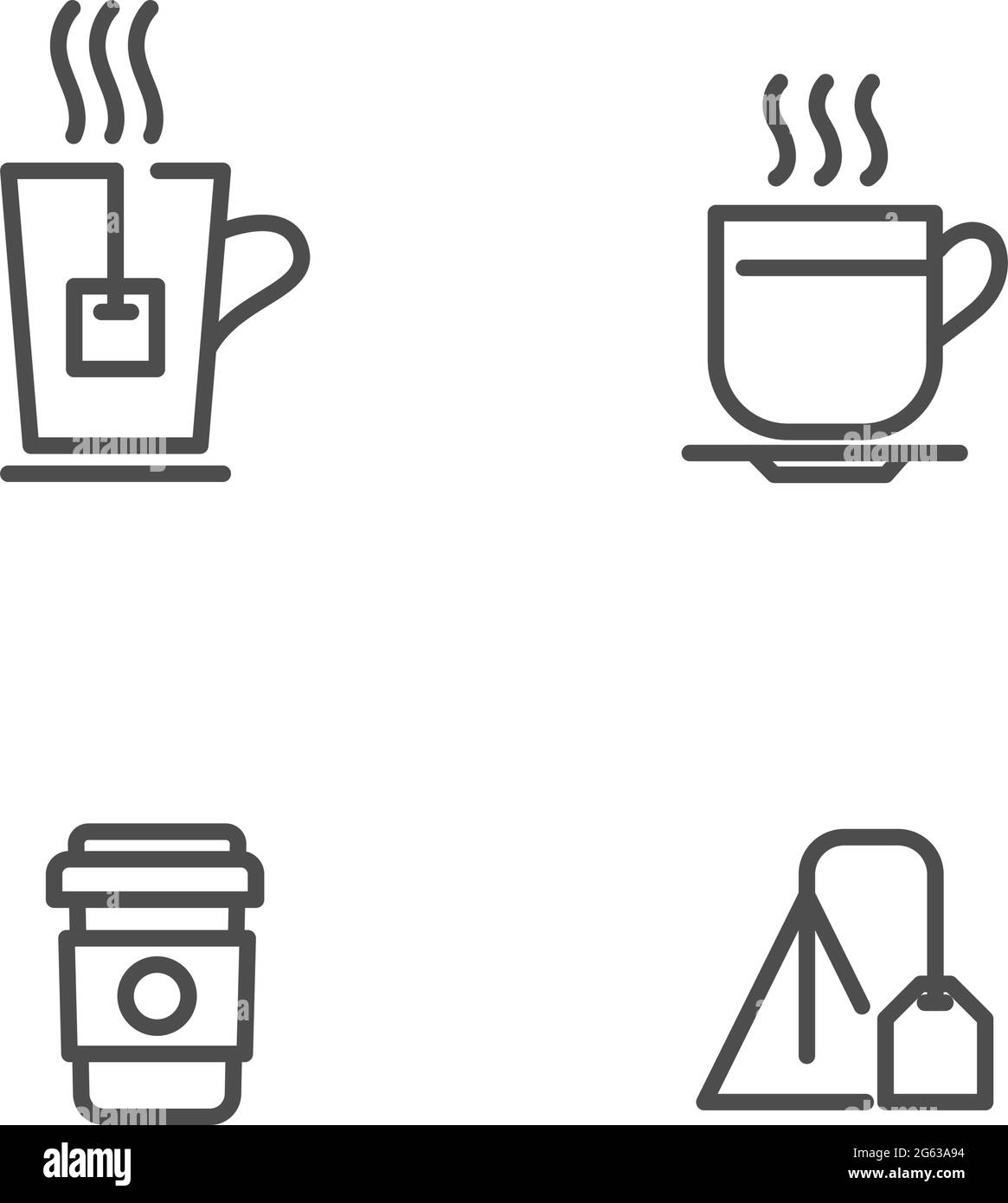 coffee icon Vector design illustration Template Stock Vector