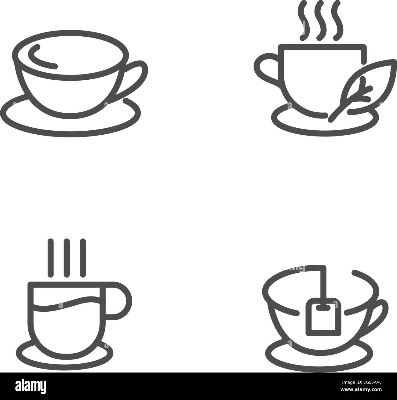 coffee icon Vector design illustration Template Stock Vector Image