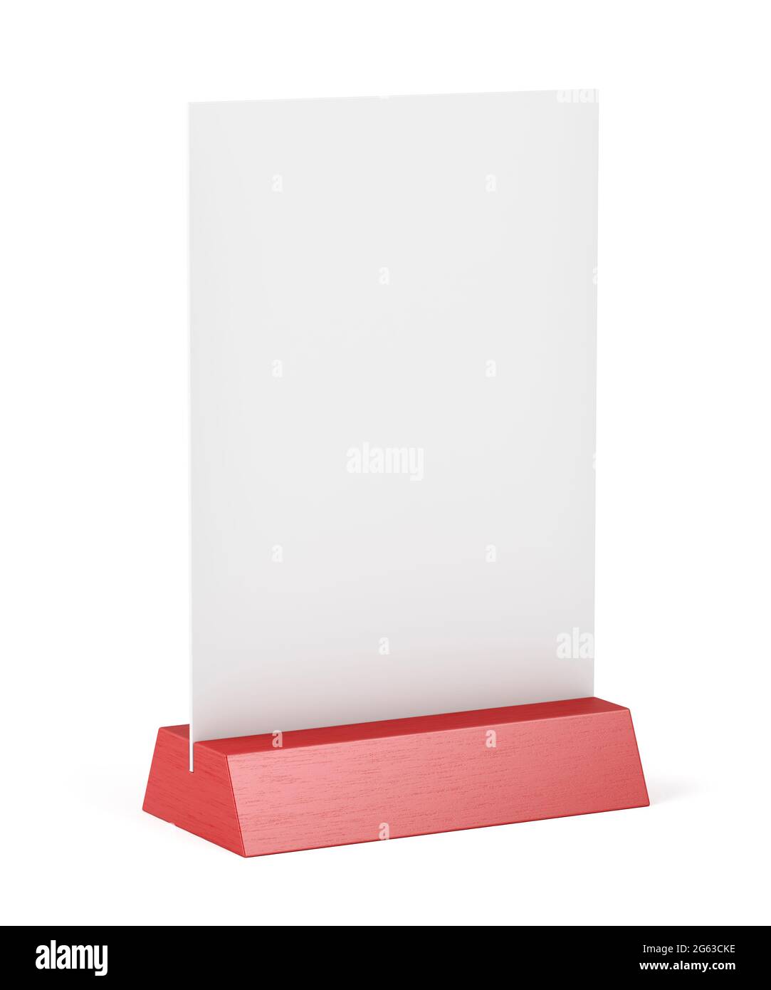 Blank menu for restaurant, bar or cafe on white background Stock Photo ...