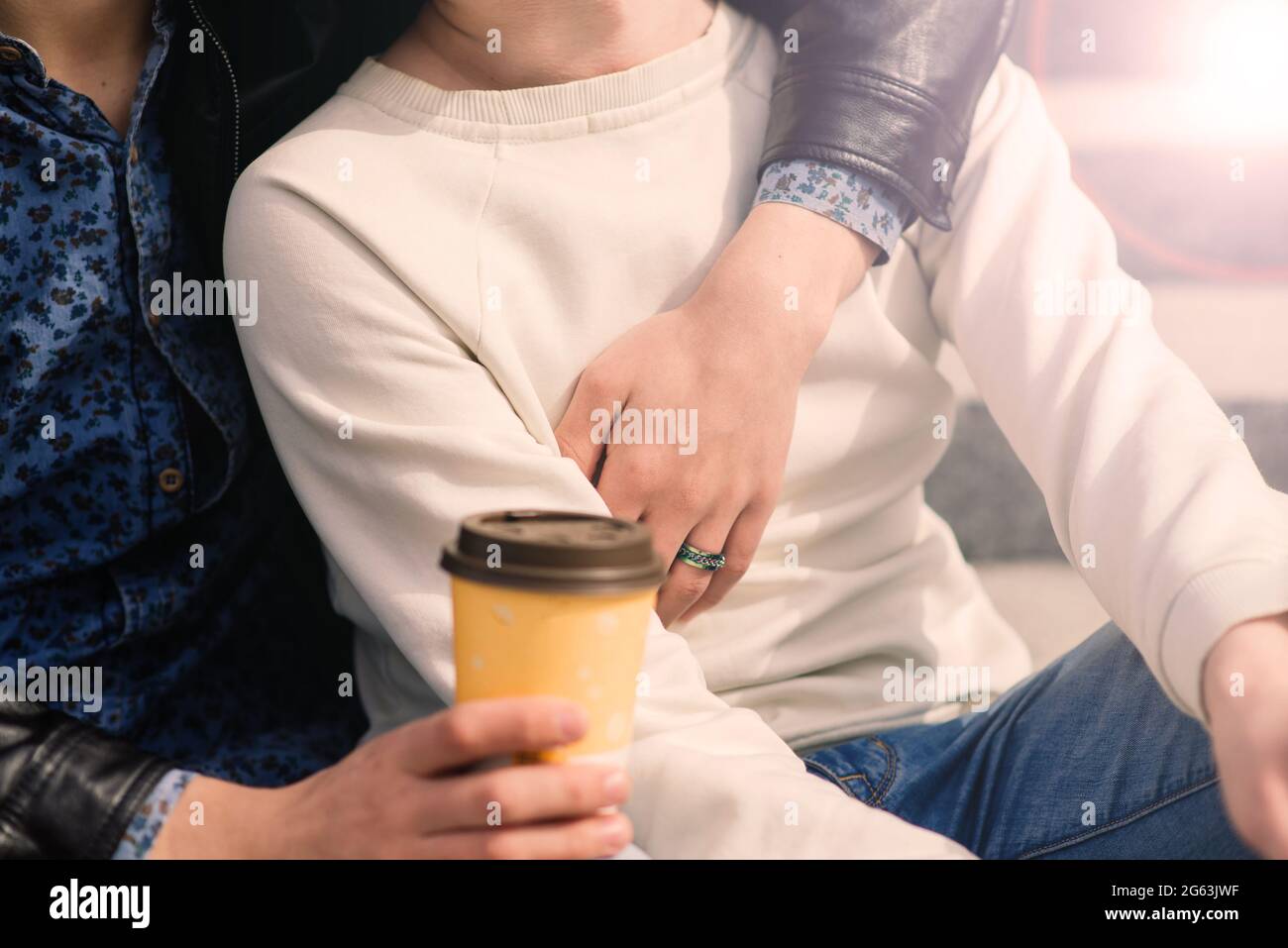 Two gay men coming out hi-res stock photography and images - Alamy