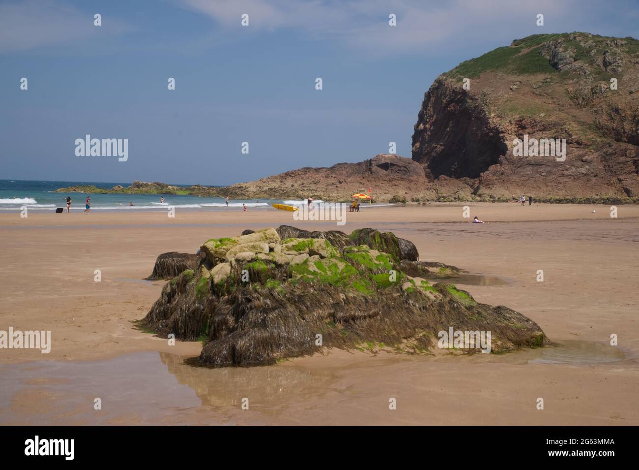 Jersey channel island beach hi-res stock photography and images - Alamy