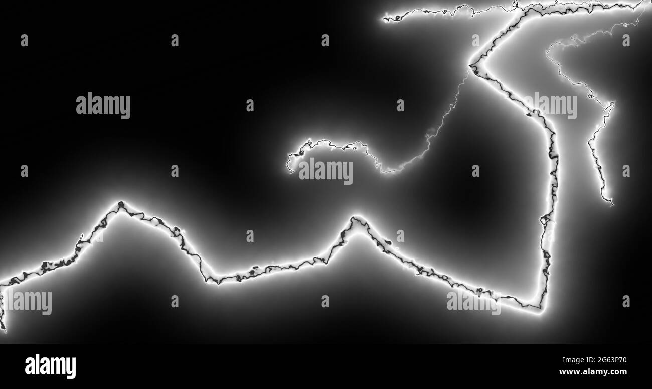 Zig zag lightning bolt Black and White Stock Photos & Images - Alamy