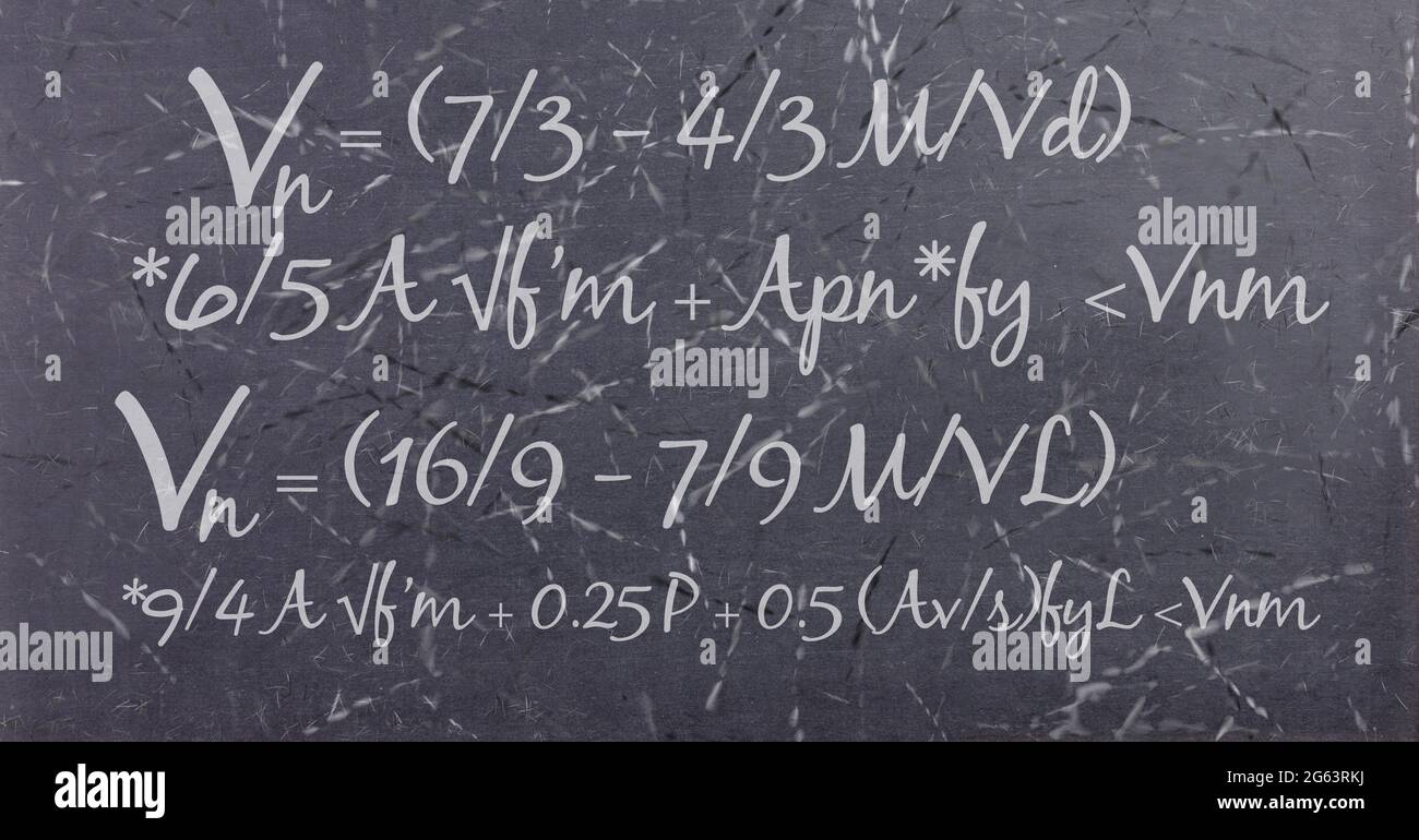 Algebra equations chalkboard hires stock photography and images Alamy