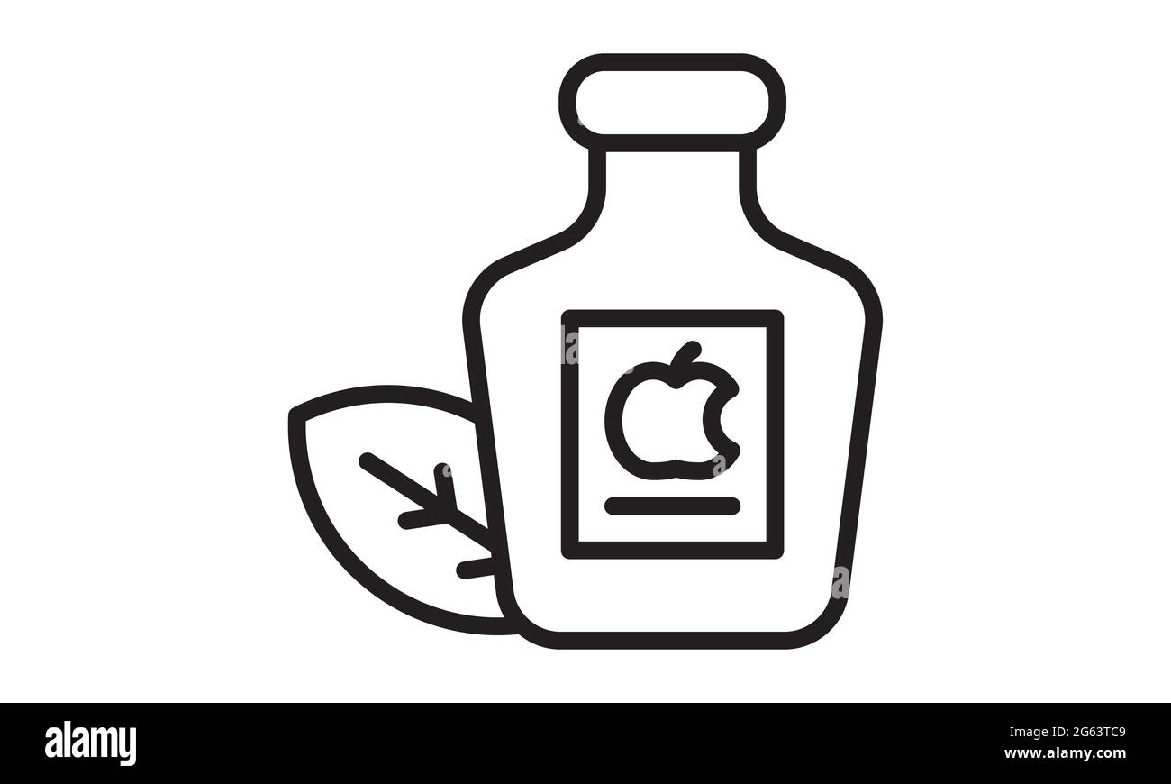 Flat cider Stock Vector Images - Alamy