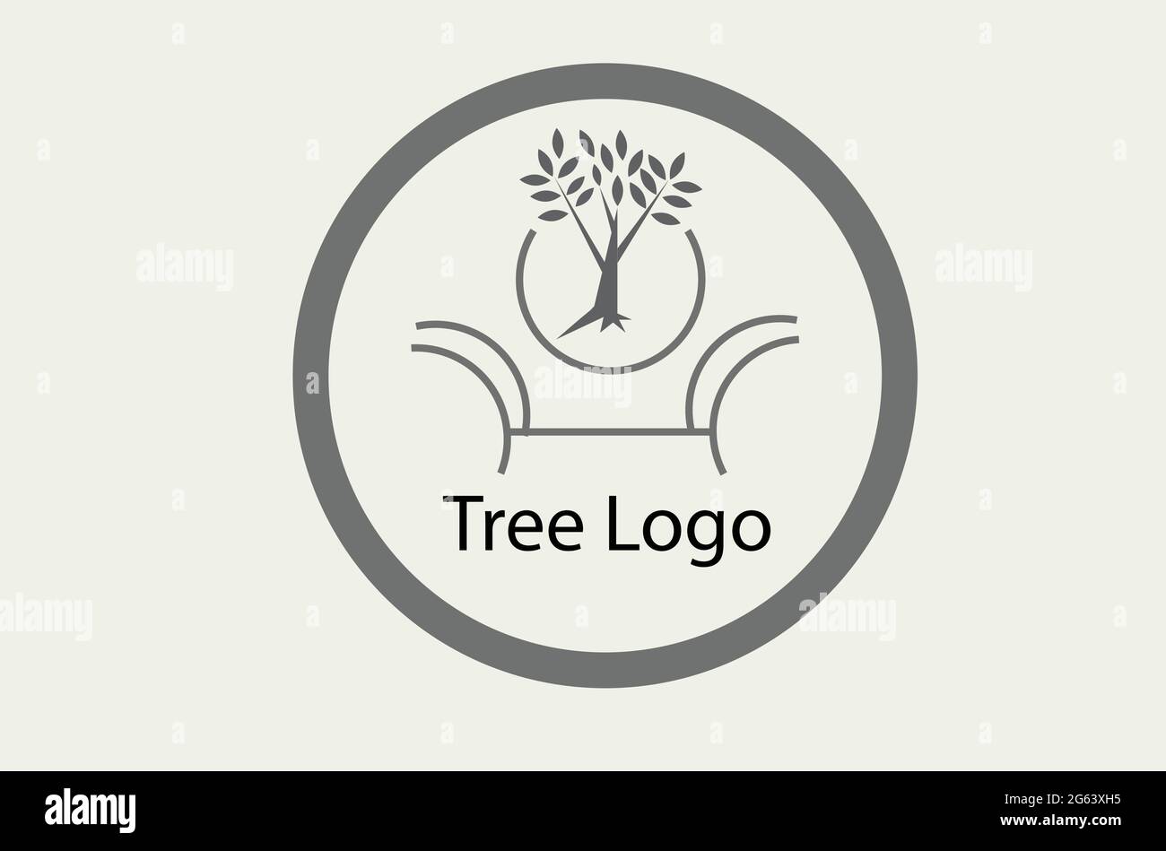 tree logo vector template design Stock Vector Image & Art - Alamy
