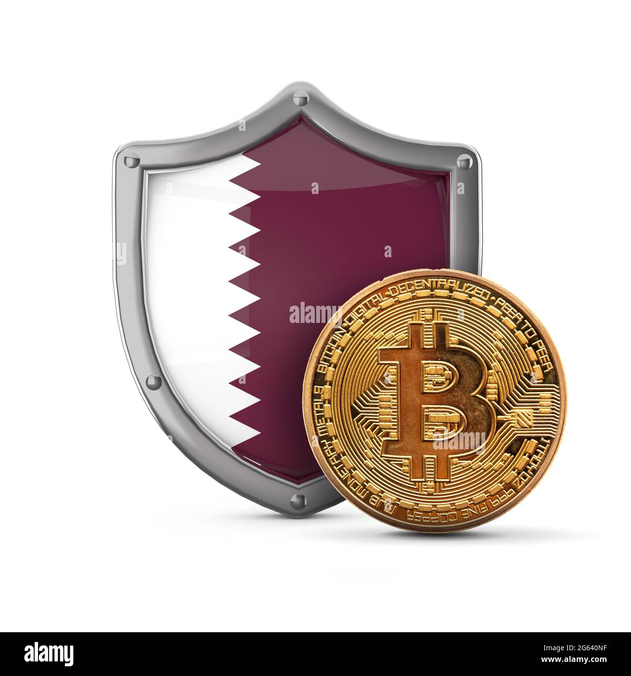 Qatar coin hi-res stock photography and images - Alamy