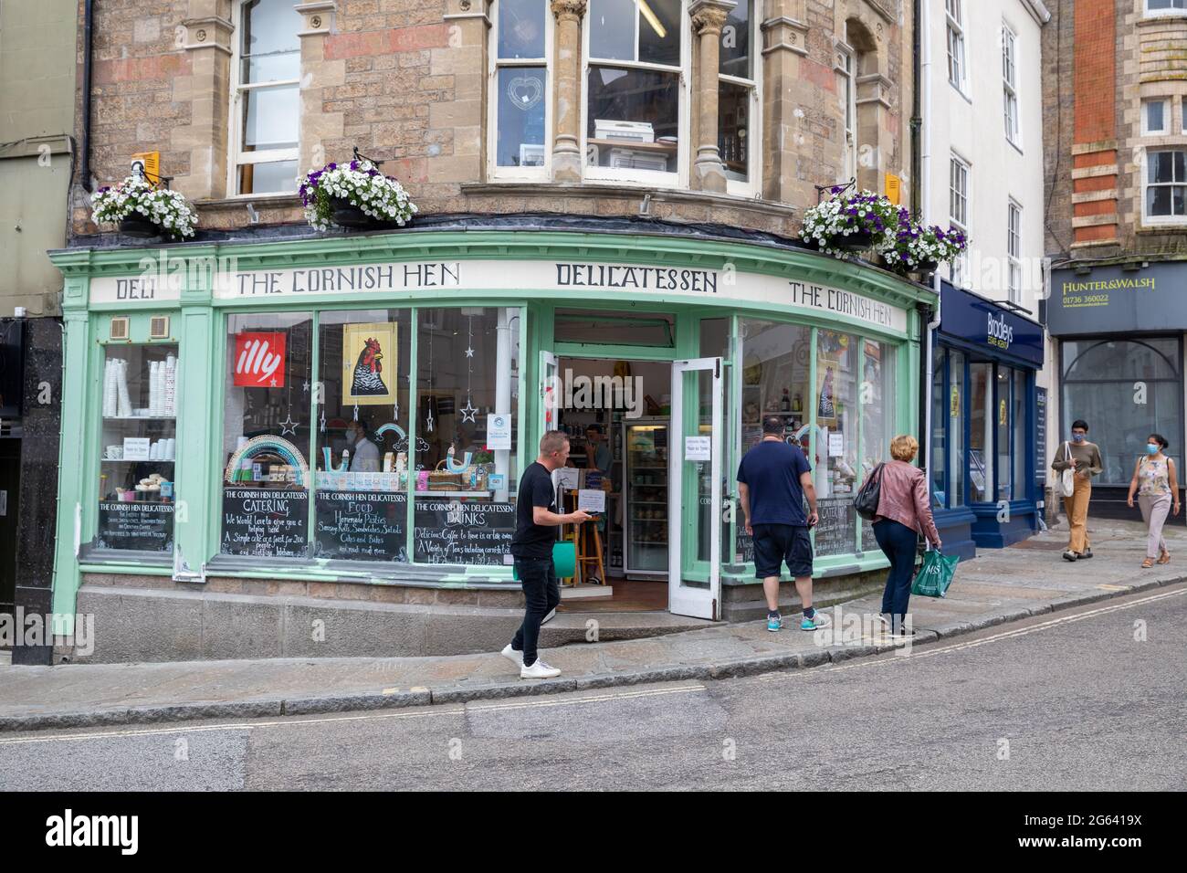 Penzance is to benefit from a £10.4 million investment following a successful Cornwall Council bid to the Government's Future High Street Fund. Stock Photo