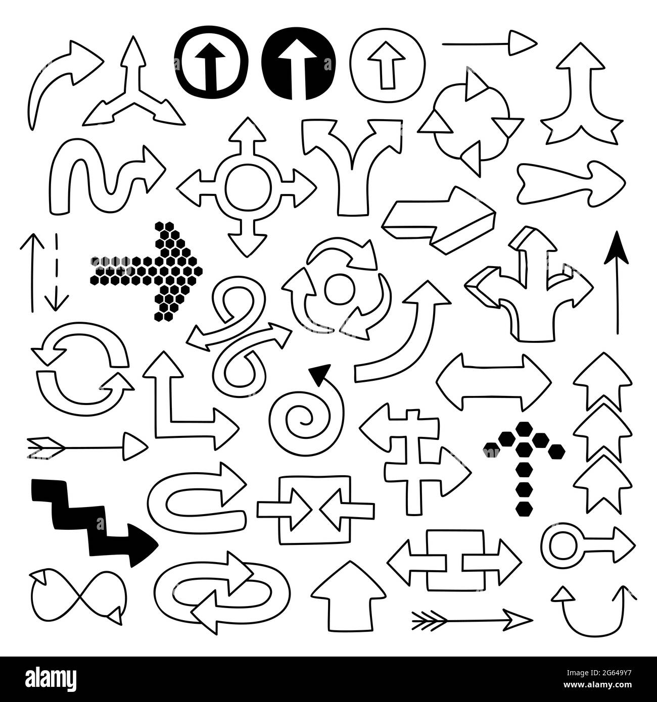 Arrow white simple symbols web Black and White Stock Photos Images Arrow white simple symbols web Black and White Stock Photos Images