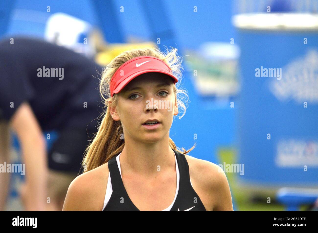 Katie Boulter (GB) at Eastbourne 2014 Stock Photo - Alamy