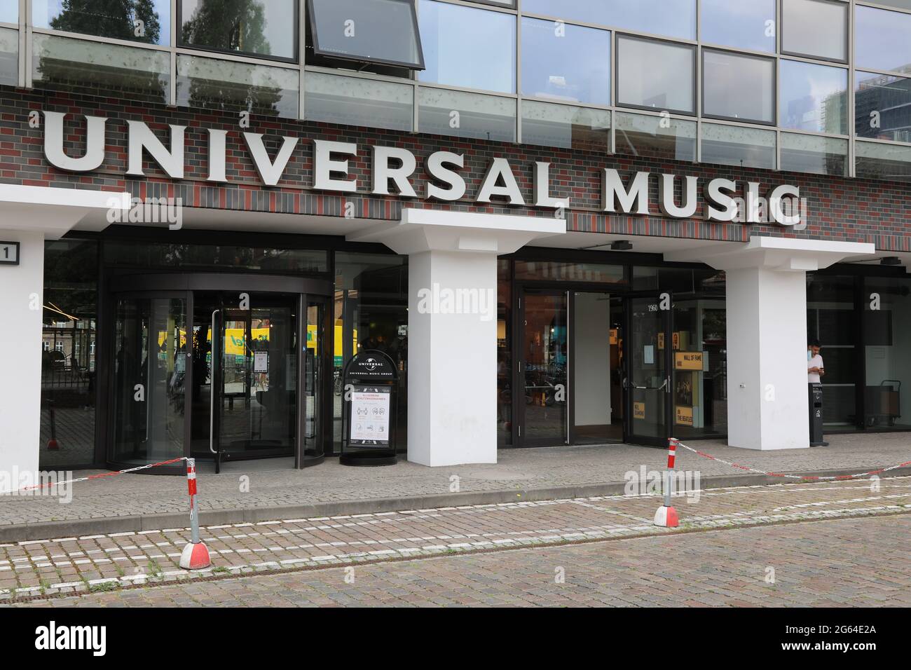 UNIVERSAL MUSIC DEUTSCHLAND Entertaiment in Berlin Stralauer Allee Stock Photo