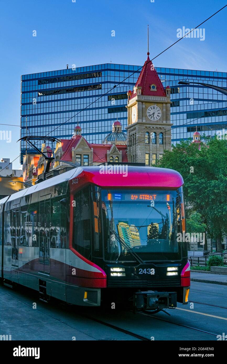 Calgary transit train hires stock photography and images Alamy