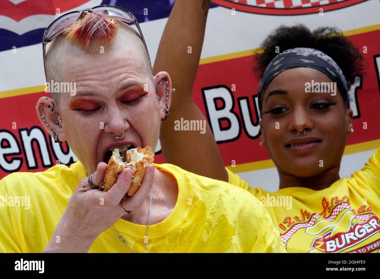 Molly Schuyler, the 2020 champion from Maryland, competes during Z ...