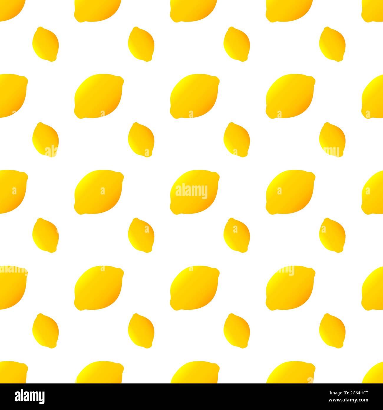 Bright seamless pattern with ripe yellow lemon. lemon citrus pattern ...