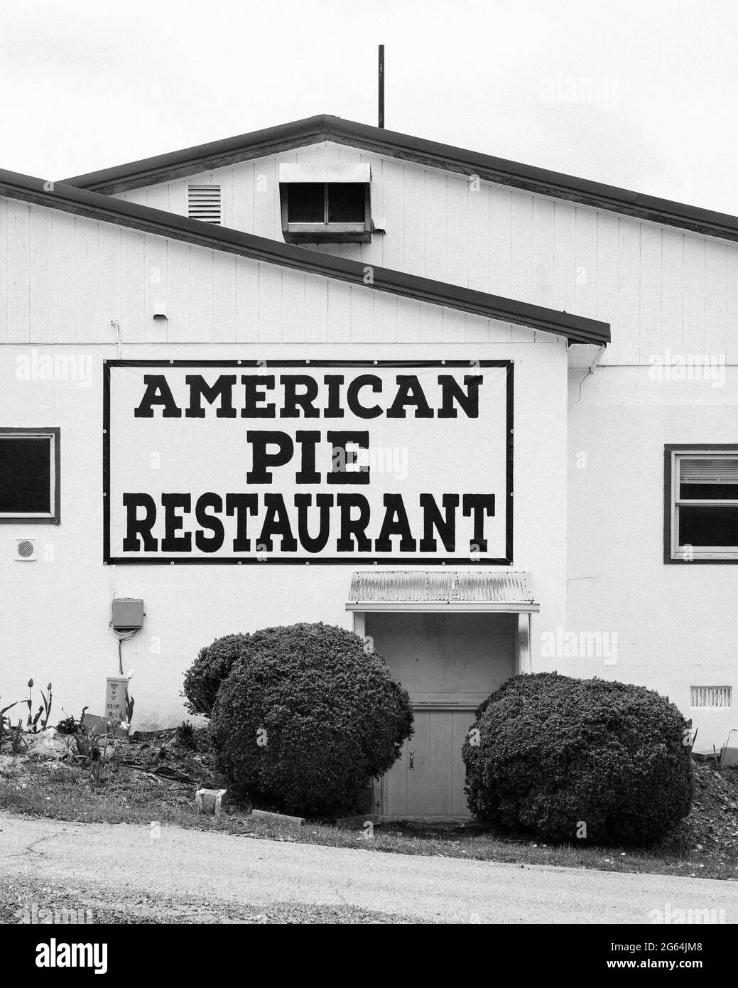 American Pie Restaurant sign in Floyd, Virginia Stock Photo Alamy