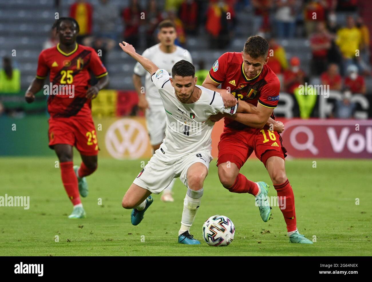 Munich, Germany. 02nd July, 2021. Football: European Championship ...