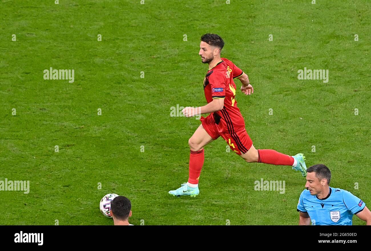 Munchen Germany 02nd July 21 Belgian Forward Dries Mertens 14 Pictured During A Soccer Game During The Quarter Final Euro European Championship Between The Belgian National Soccer Team Red Devils And Munchen Germany 02nd July 21 Belgian Forward Dries Mertens 14 Pictured During A Soccer Game During The Quarter Final Euro European Championship Between The Belgian National Soccer Team Red Devils And