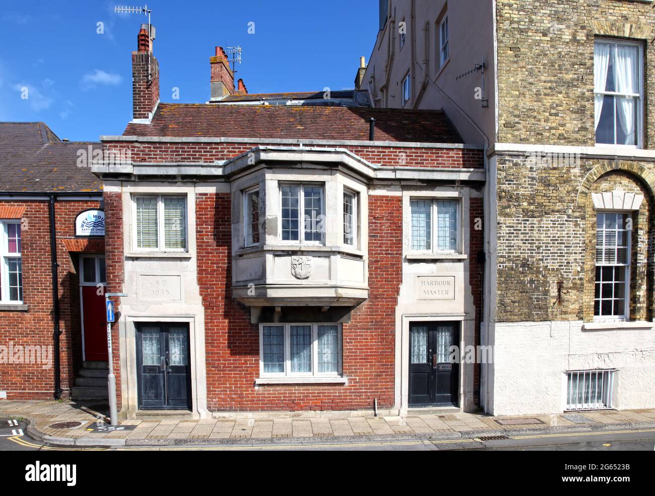 Harbour Master house in Weymouth, Dorset, England Stock Photo Alamy