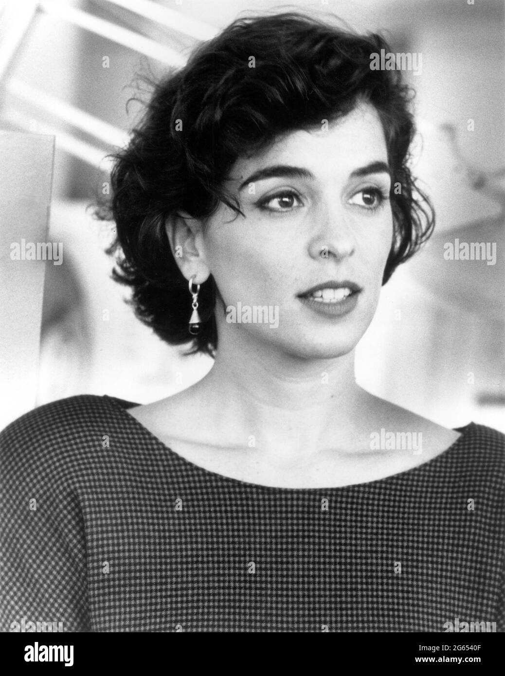 Annabella Sciorra, Head and Shoulders Publicity Portrait for the Film, 'Jungle Fever', Universal Pictures, 1991 Stock Photo