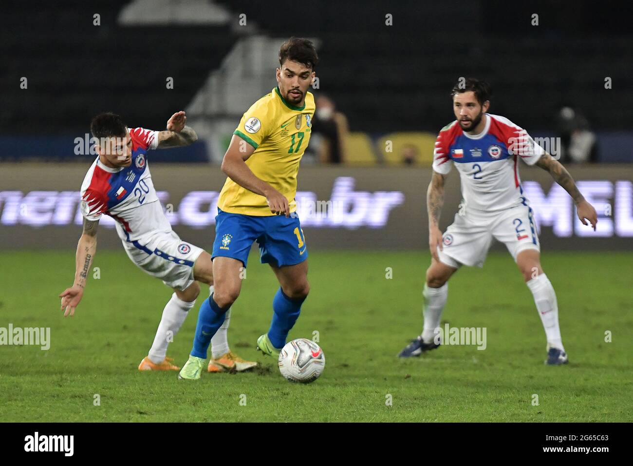 2nd July 2021; Nilton Santos Stadium, Rio de Janeiro, Brazil; Copa ...