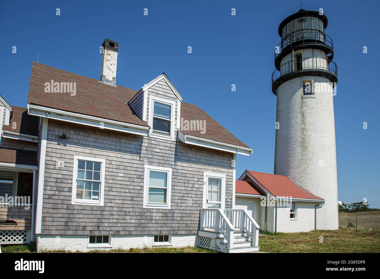 The Highland Light, also known as Cape Cod Light, is an active ...