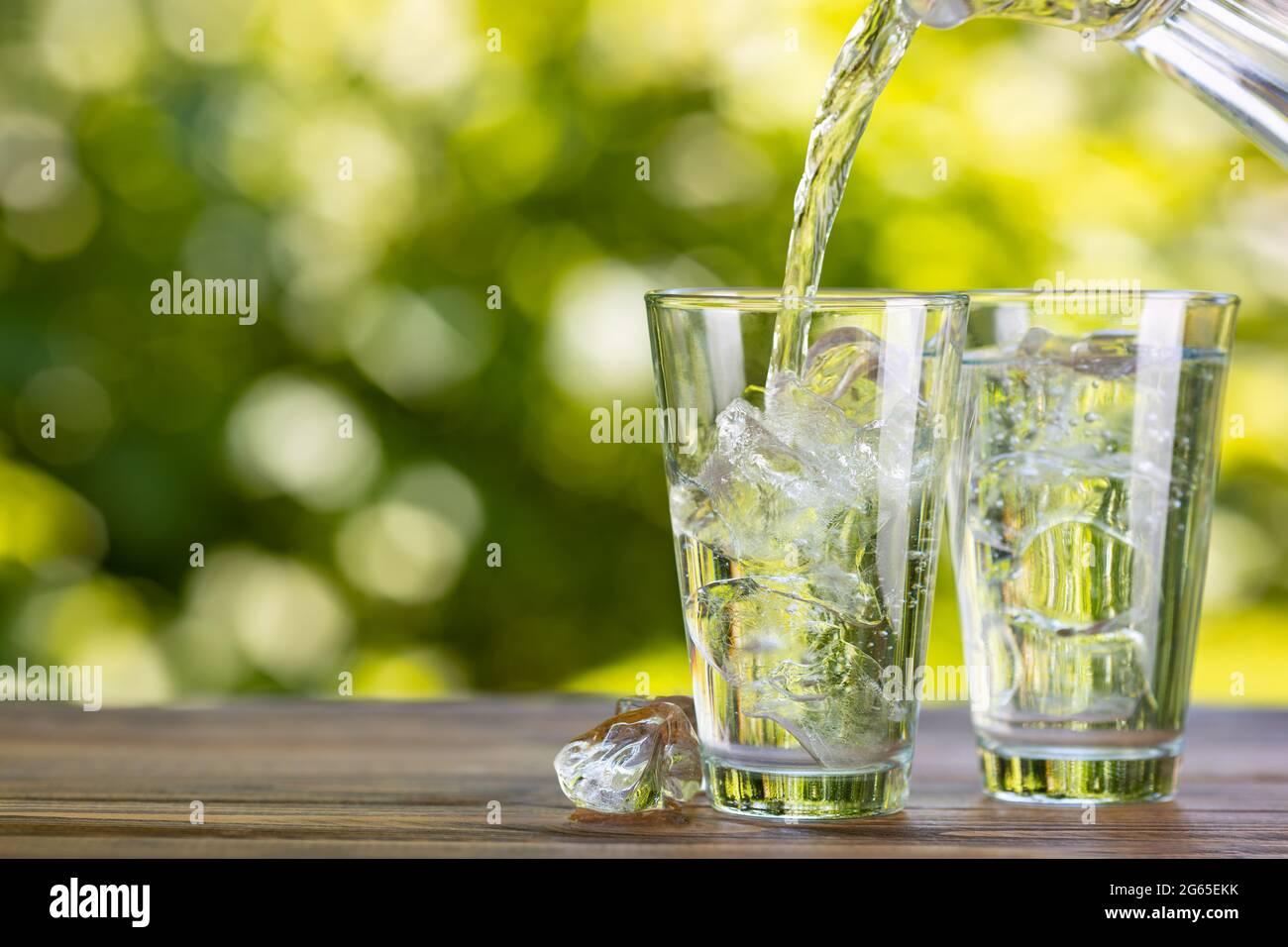 Glass of cold, ice water hi-res stock photography and images - Alamy