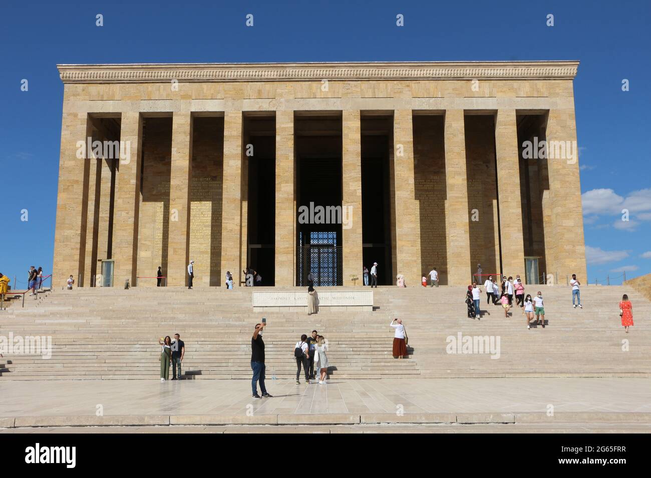 Ataturk Mausoleum, Anitkabir, Ankara Stock Photo - Alamy