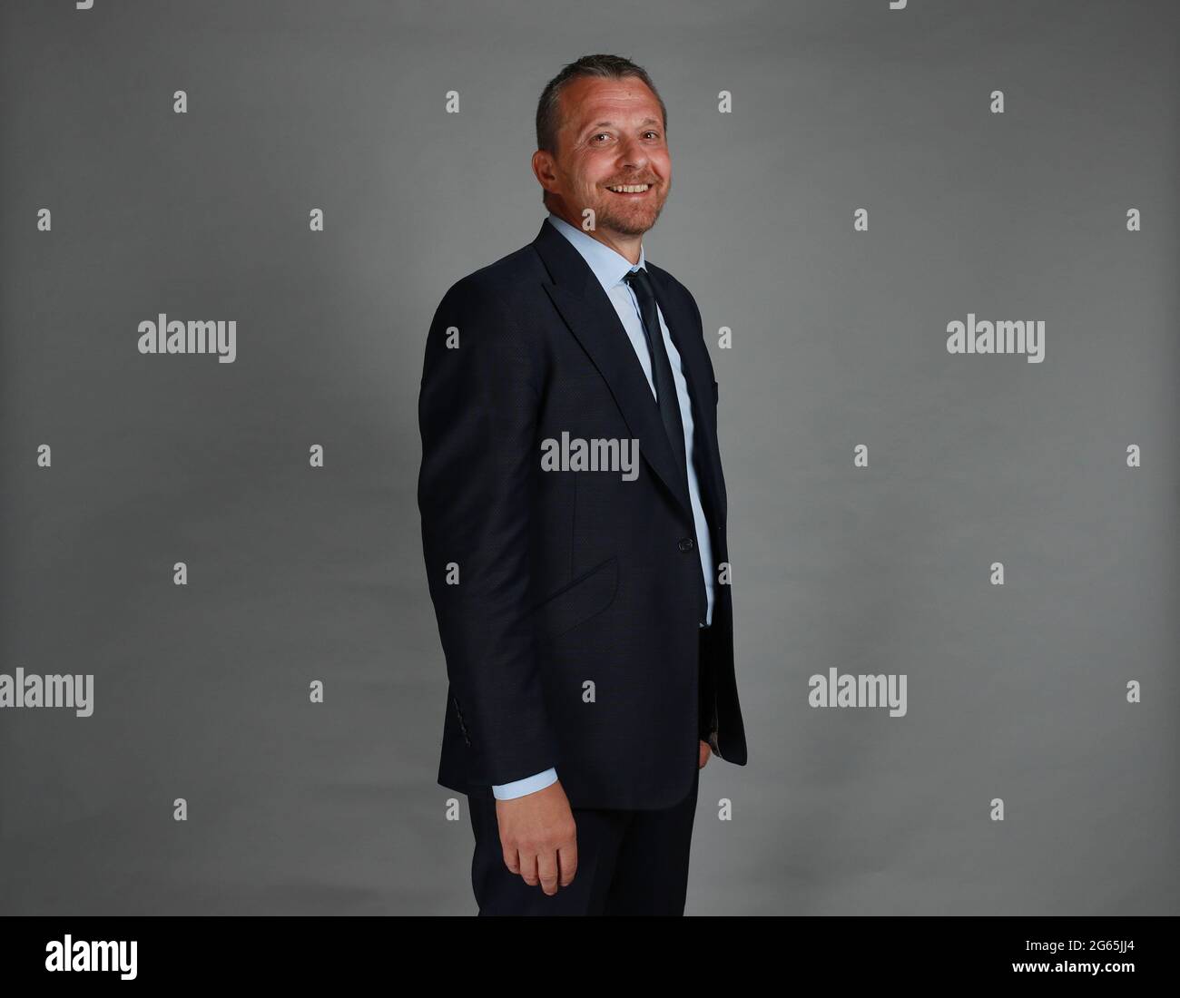 Sheffield, England, 2nd July 2021. Slavisa Jokanovic the new manager of Sheffield Utd during his press afternoon at Bramall Lane, Sheffield. Picture date: 2nd July 2021. Picture credit should read: Simon Bellis/Sportimage Stock Photo
