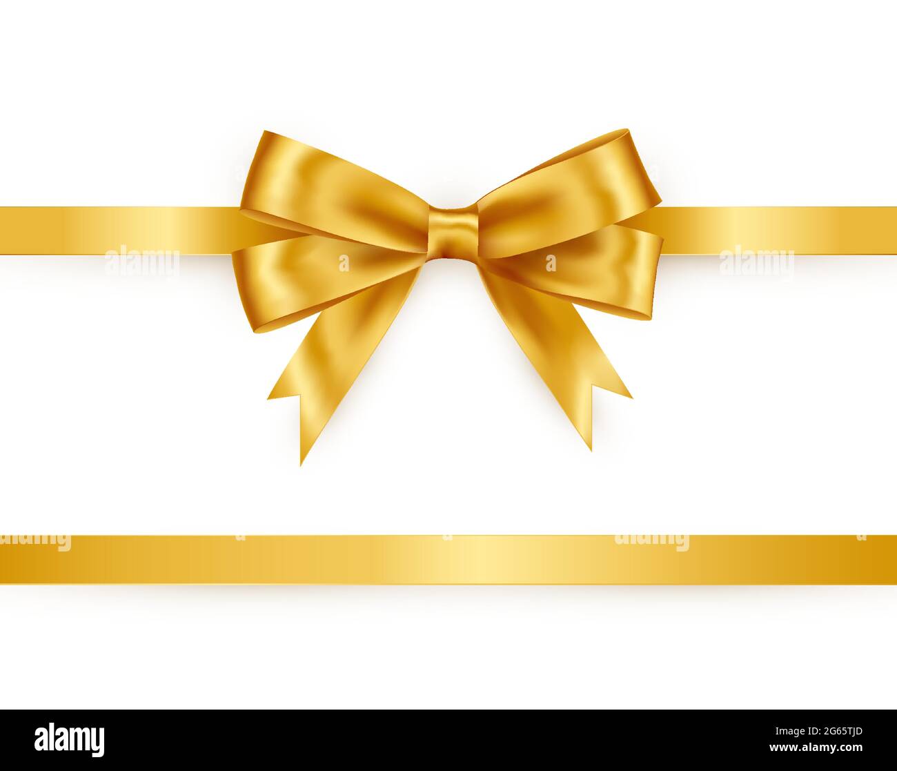 Shiny color satin ribbon on white background Stock Vector Image & Art ...