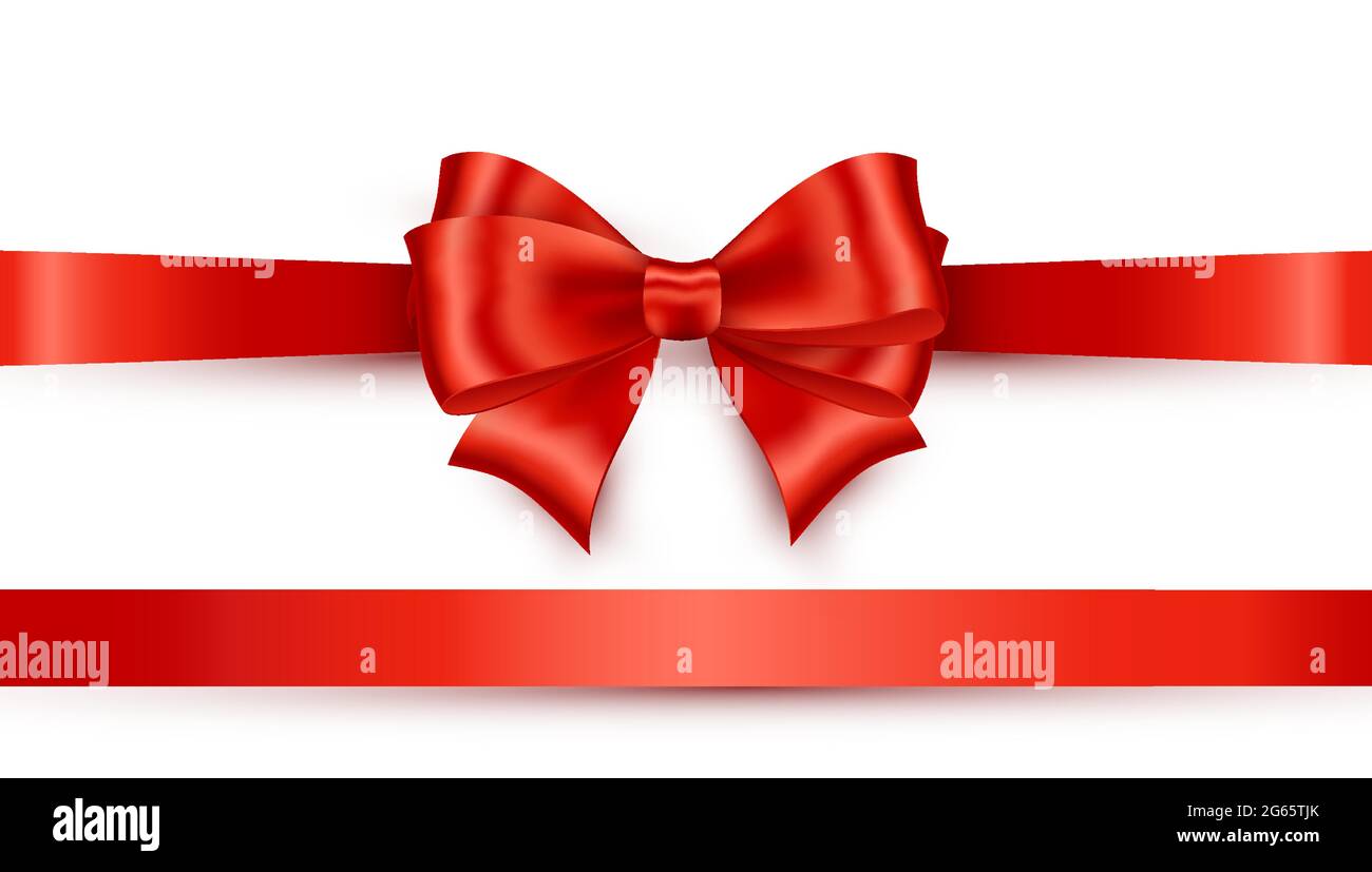 Shiny color satin ribbon on white background Stock Vector Image & Art ...