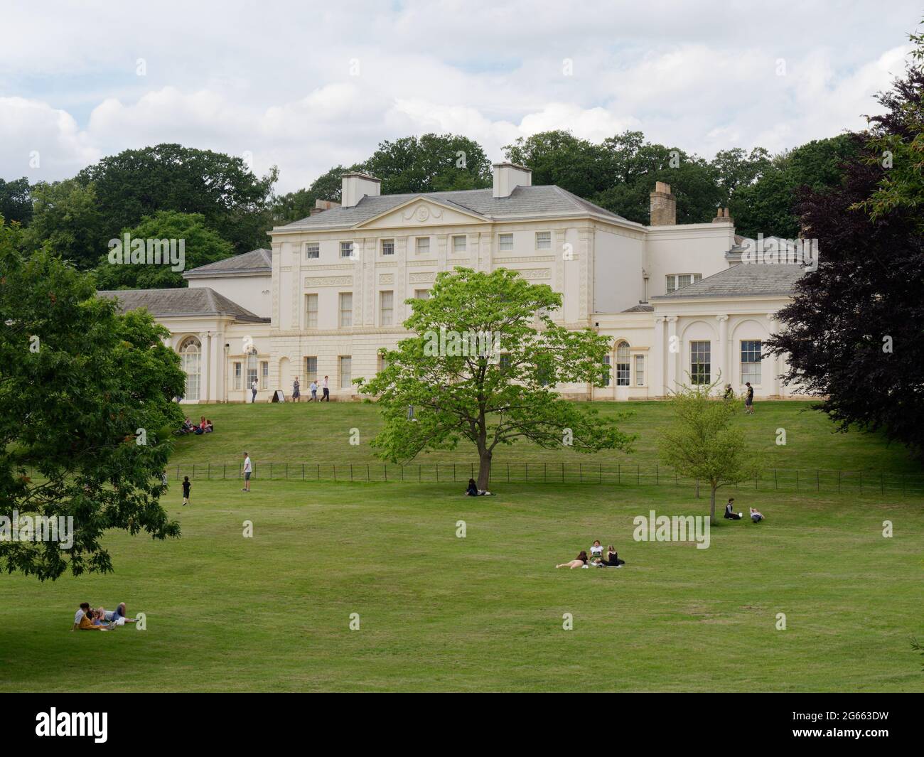 London, Greater London, England June 26 2021 Kenwood House in