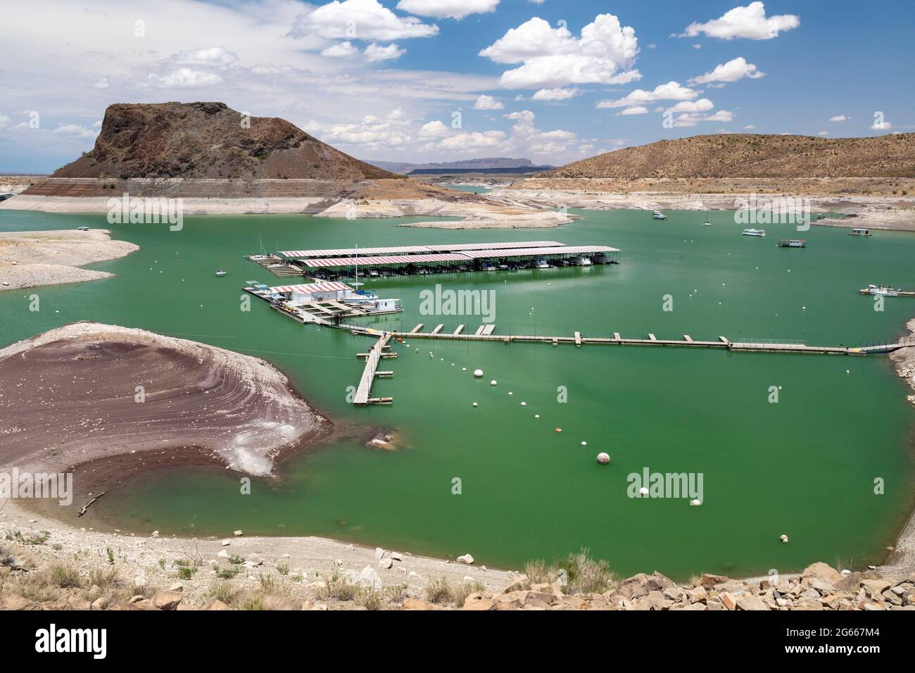 Truth Or Consequences, New Mexico - The Elephant Butte Reservoir On The 