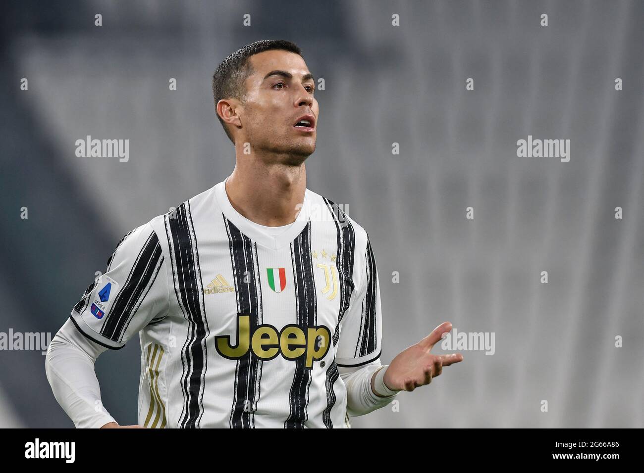 Cristiano Ronaldo of Juventus FC during the Serie A 2020/21 season of ...
