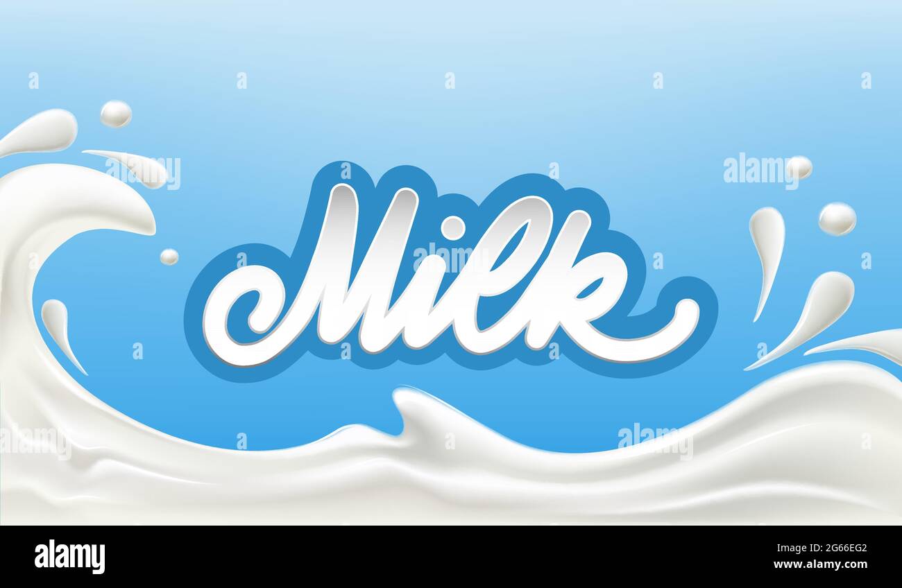 Milk label for product desing. Milk logo Stock Vector Image & Art - Alamy