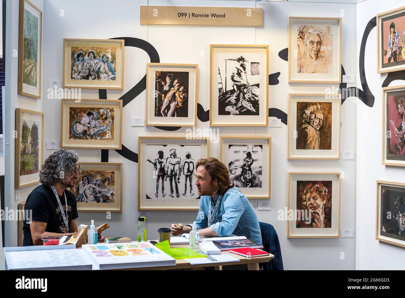 The Other Art Fair, presented by Saatchi Art, held in West Handyside