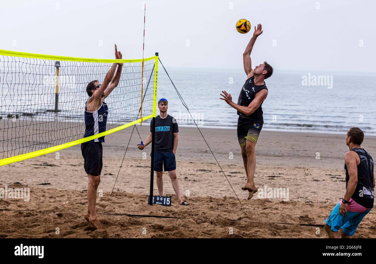 Edinburgh, United Kingdom. 03 July, 2021 Pictured A UK Beach Tour