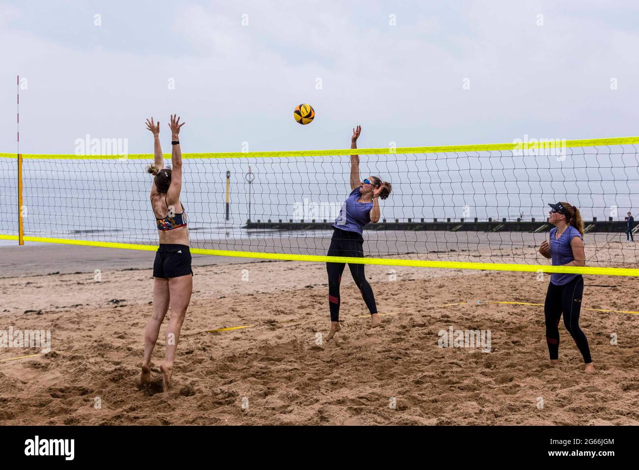 Edinburgh, United Kingdom. 03 July, 2021 Pictured A UK Beach Tour
