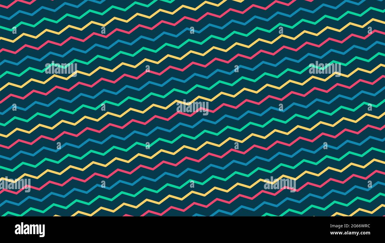 Abstract seamless pattern , zig zag waves, Zig zag wave pattern, wave