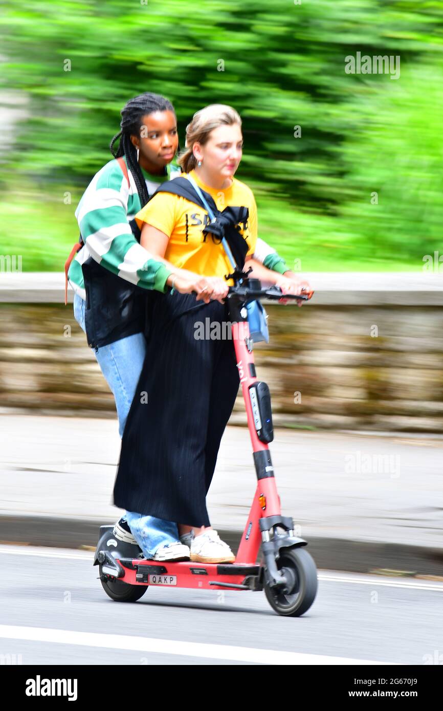 Bristol UK. 03rd July 2021. On the streets of The City of