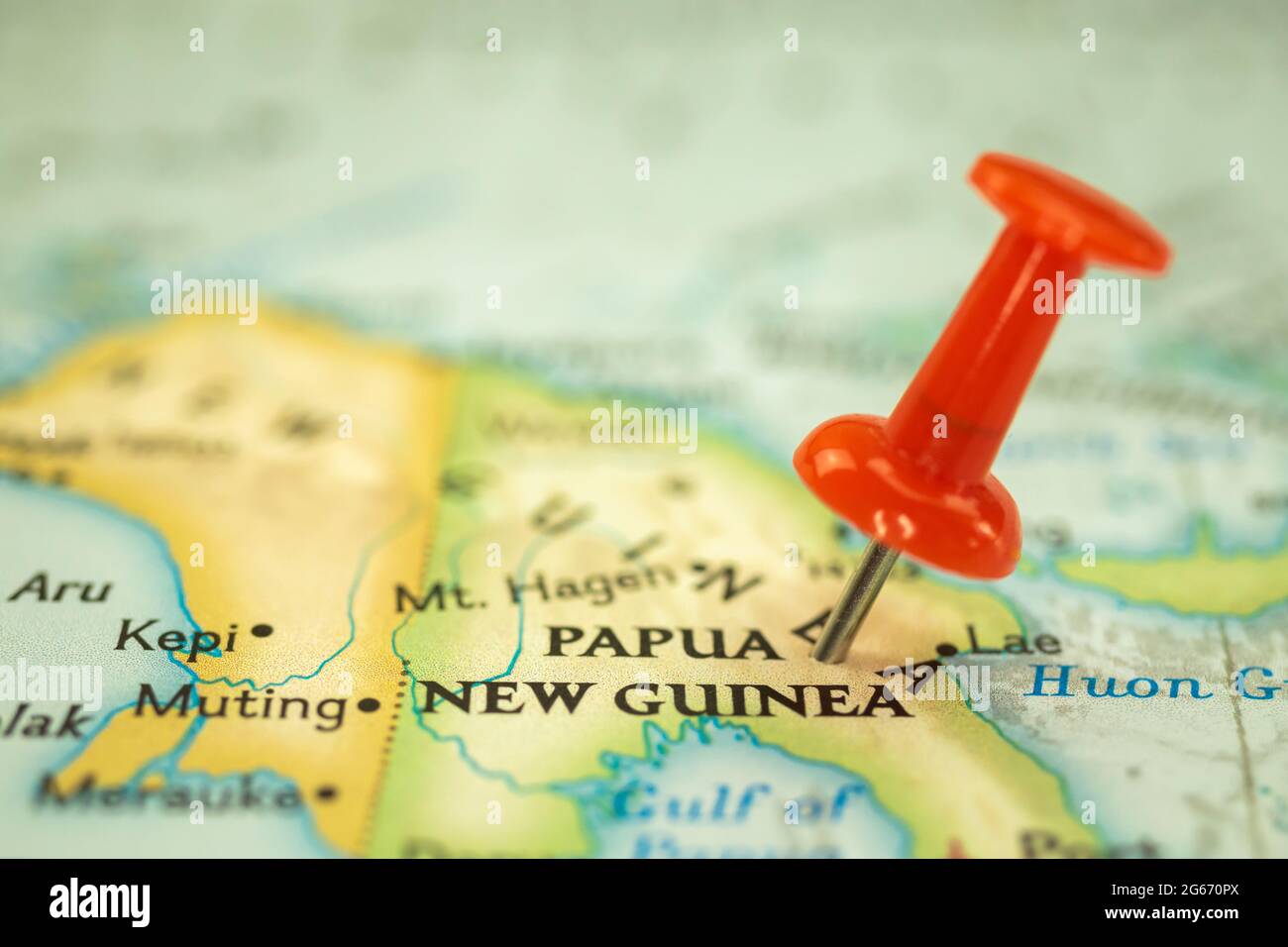 Papua new guinea political map hi-res stock photography and images - Alamy